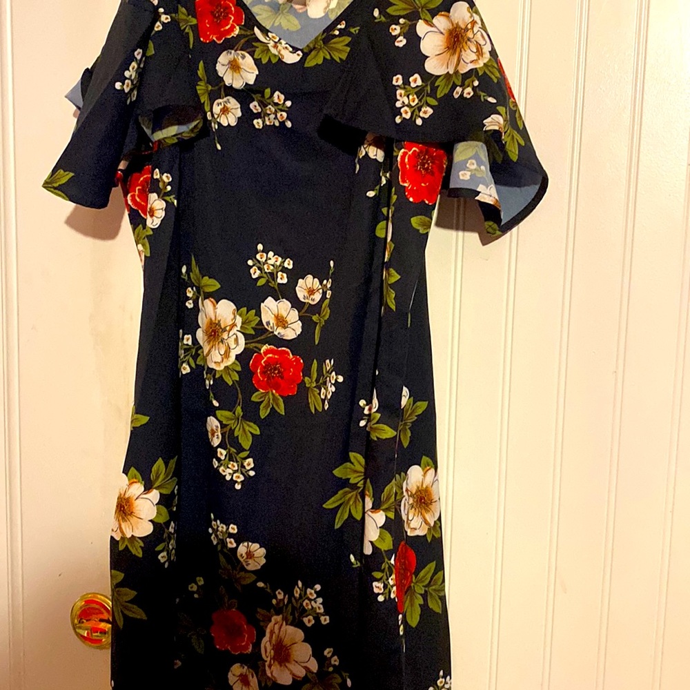 Cold shoulder dress , 1x (16)